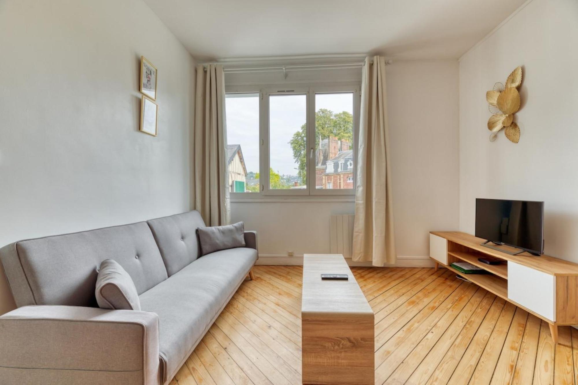 Saint Maur F2 Beau Logement Entier Rouen Exteriör bild